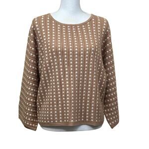 Marla Wynnetriped sweater, layering, neutral, minimalist, elevated casual